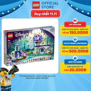  LEGO DISNEY PRINCESS CLASSIC 43215 Đồ chơi lắp ráp Ngôi nhà ma thuật trên cây  1,016 chi tiết  