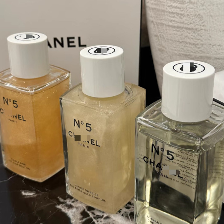 2025 New Christmas Limited Edition N5 Body Oil Mạ vàng COCO Body Lotion 250ml