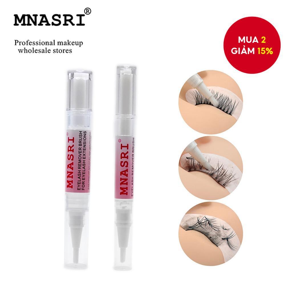 Mnasri Professional Eyelash Glue Remover Brush Gel Removal Safe Eyelash Extension Tool Dán