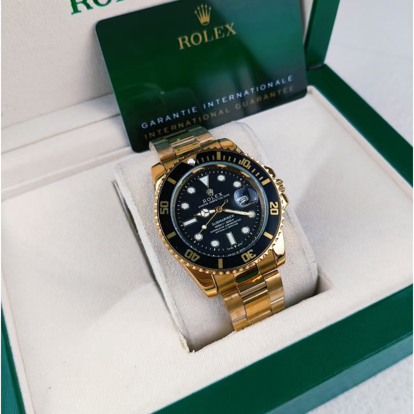 Y3HY AAARRo le xsa _ Rel Car gio 40mm 07DO Đồng hồ tàu ngầm thể thao Dòng vàng thể thao Nam cổ điển 