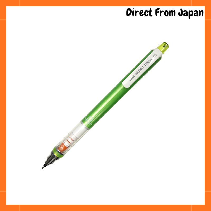 Mitsubishi Pencil Kuru Toga Mechanical Pencil - Green Barrel (0.5mm)