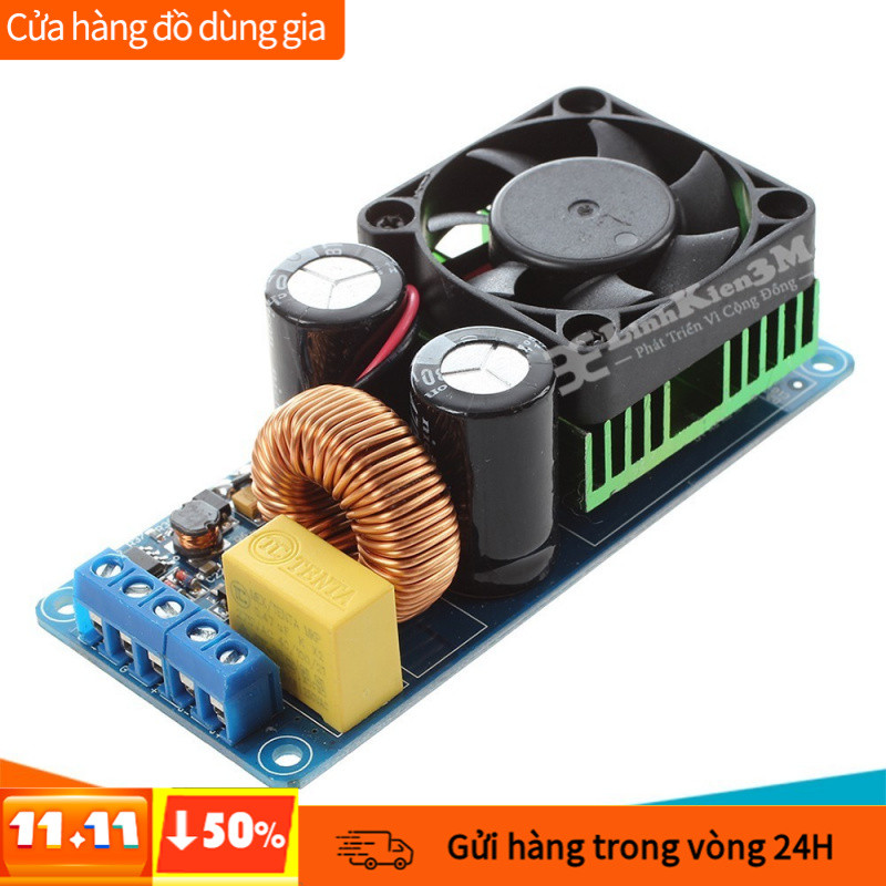 Mạch khuếch đại công suất IRS2092 Class D Amplifier Board / Mono Power 500w