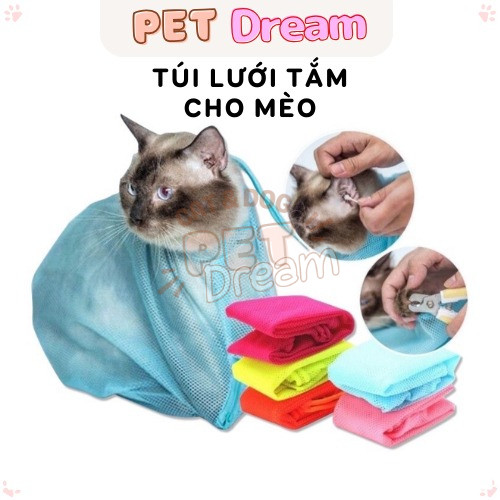 Túi Tắm Cho Chó Mèo Đa Năng Tiện Lợi