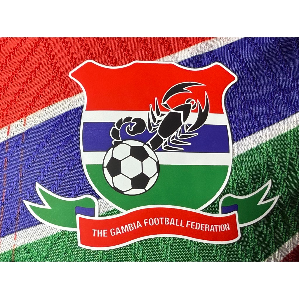 Cầu thủ 2025-26 Áo bóng đá thời trang sân khách Gambia AAA