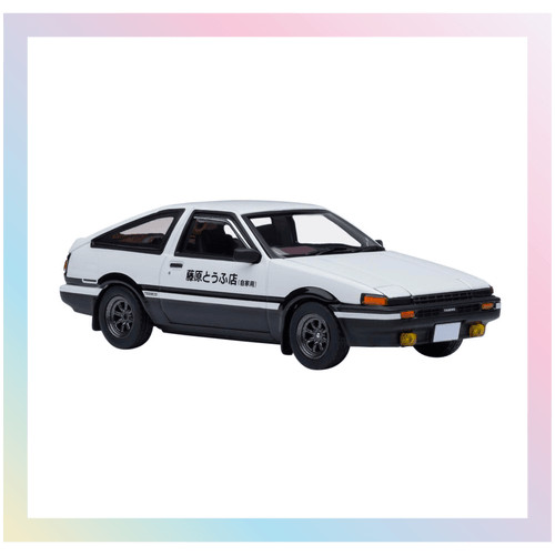 【Trực tiếp từ Nhật Bản】AUTOart 1/64 Toyota Sprinter Trueno (AE86) 'Initial D' (có phụ kiện đậu phụ) 