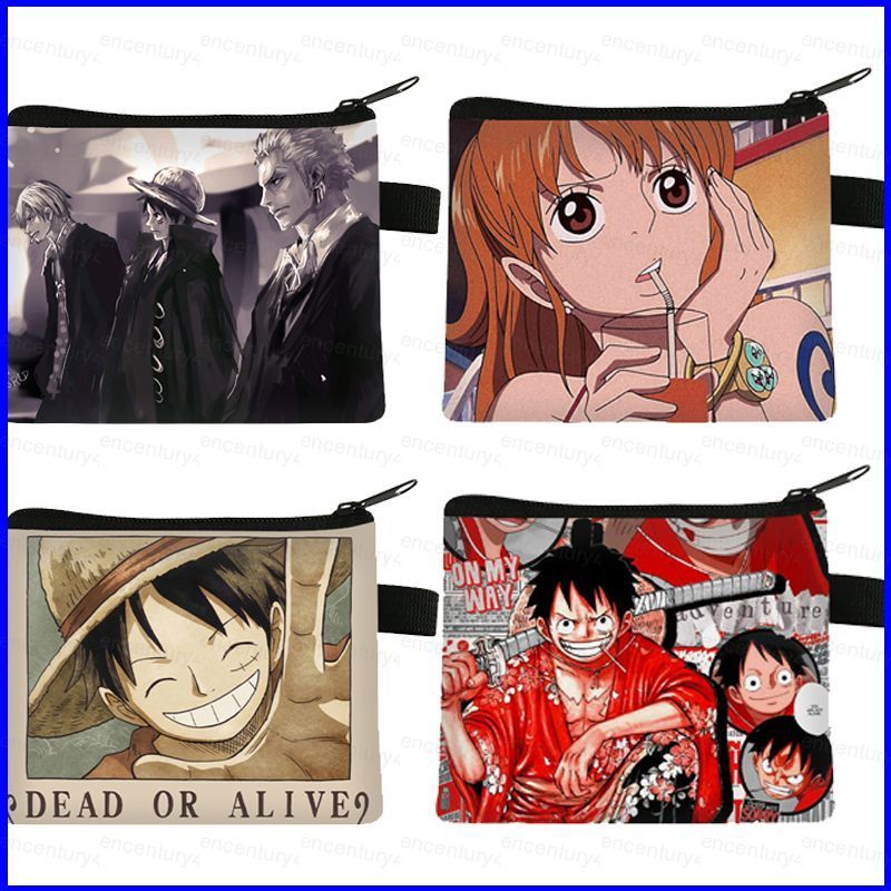 GS4 One Piece Ví Đựng Tiền Xu Hoạt Hình anime Trẻ Em Không Ví Sinh Viên Chìa Khóa Túi Đựng Tiền Xu T