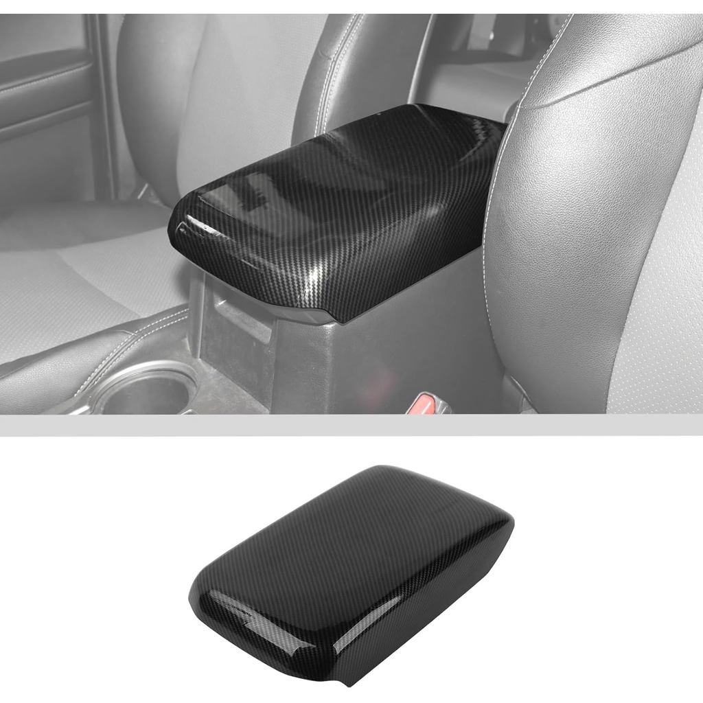 JWWY cho 4runner Tay vịn Vỏ Pad Bảng Điều Khiển Trung Tâm Bao Trang Trí Viền Cho 2010-2024 Toyota 4r