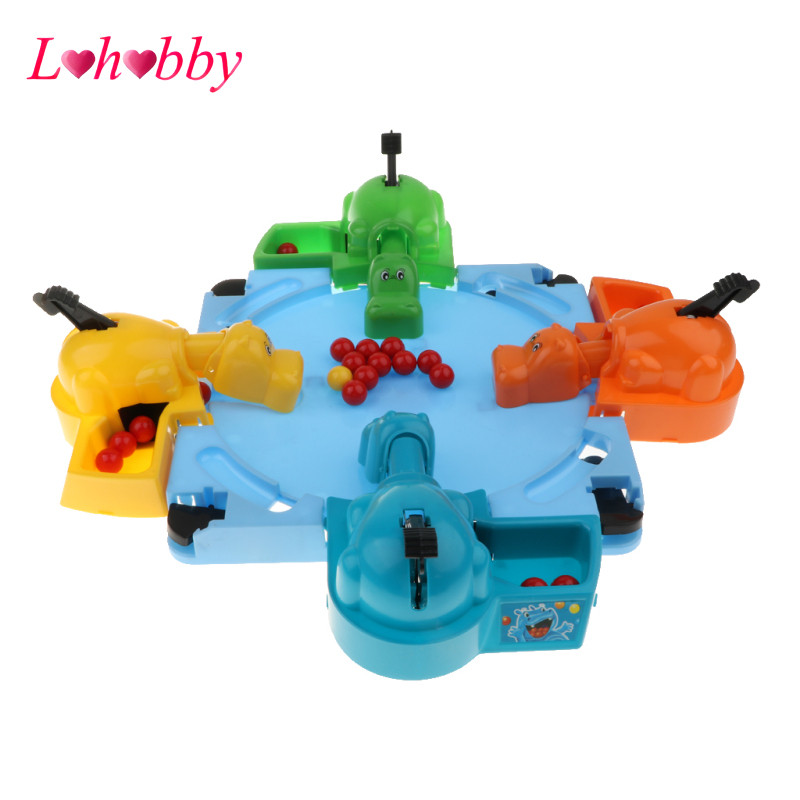 Lohobby Mini Để Bàn Hungry Hippo Board Game Gia Đình Vui Nhộn Trò Chơi Trẻ Em Đồ Chơi Sinh Nhật Quà 