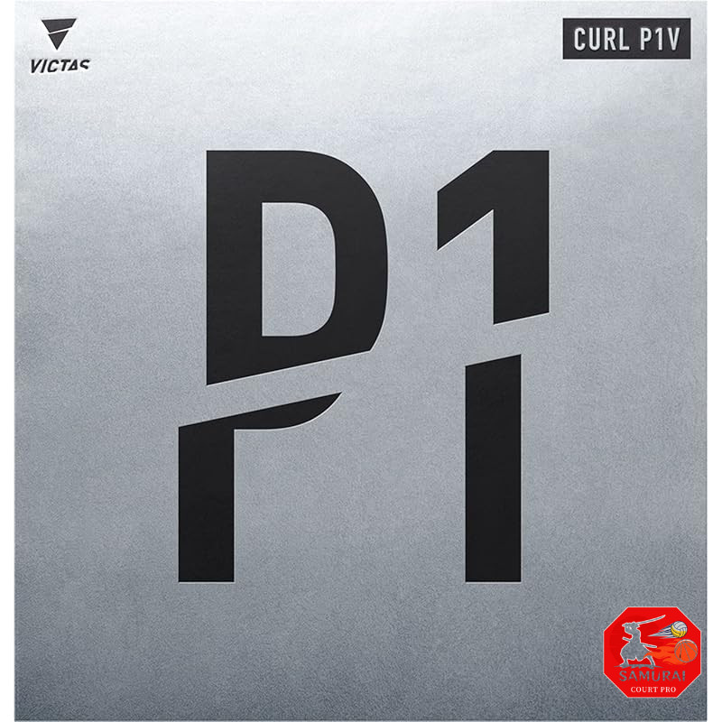 VICTAS Table Tennis Rubber Pips-in Rubber CURL P1V Black(0020) 1.5 220010  
VICTAS Table Tennis Rubb