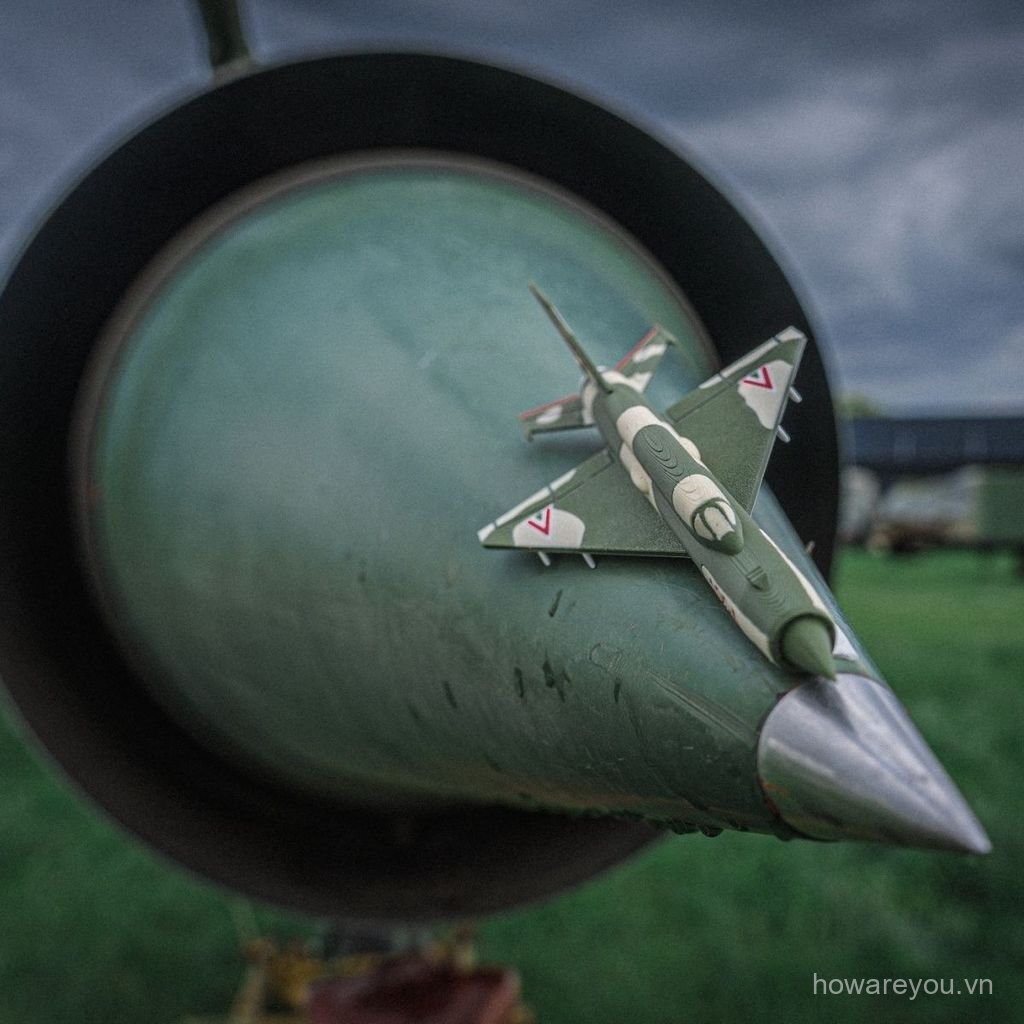 Hungary Mig-21 Máy bay mô hình máy bay Bộ thẻ 3d In đồ trang trí máy tính để bàn