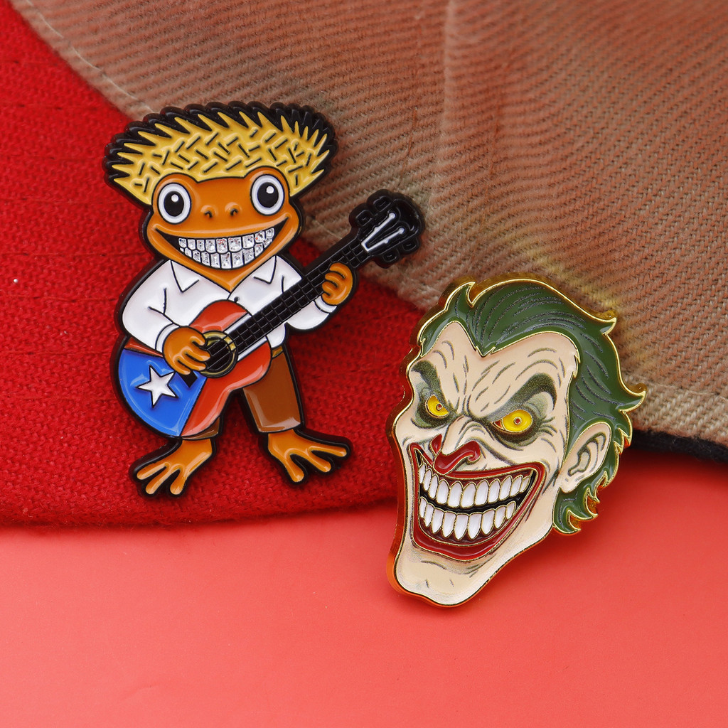 Retro Mexican Decoration Hat Pins Metal Enamel  Brooches Baseball Hat Brooches UKZJ