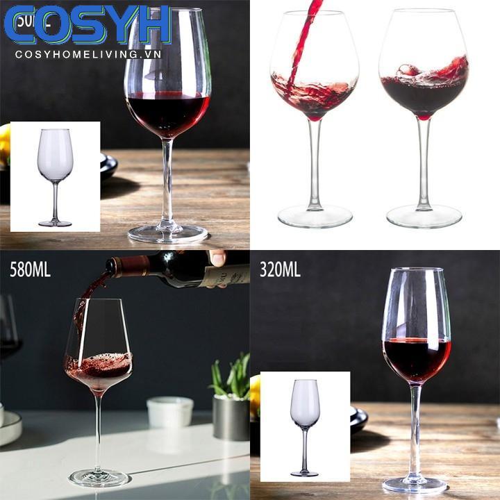<cosyh>Shatterproof Plastic Wine Glass Cups Crystal Clear and Practical (68 characters)