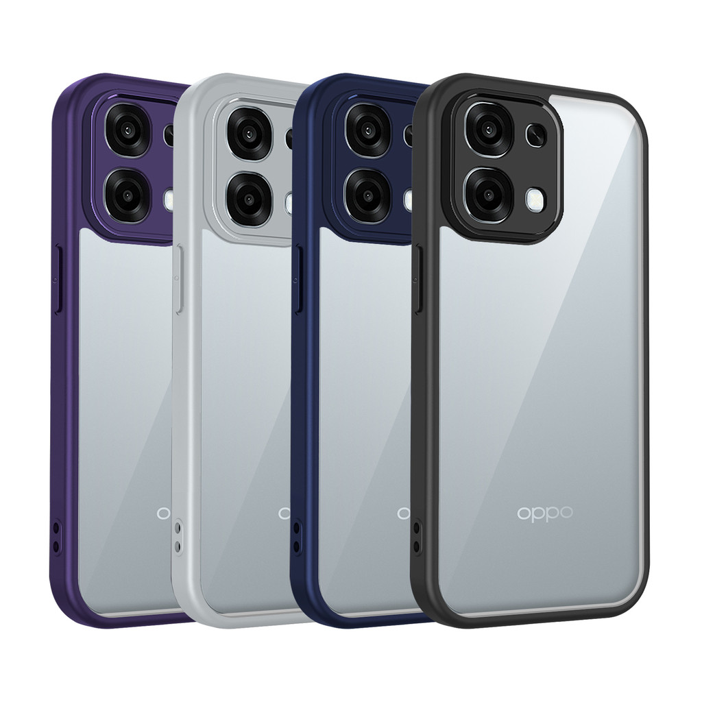 Ốp lưng OPPO A6 Pro 5G Vỏ trong suốt mờ sang trọng cho Ốp điện thoại OPPO A6 Pro