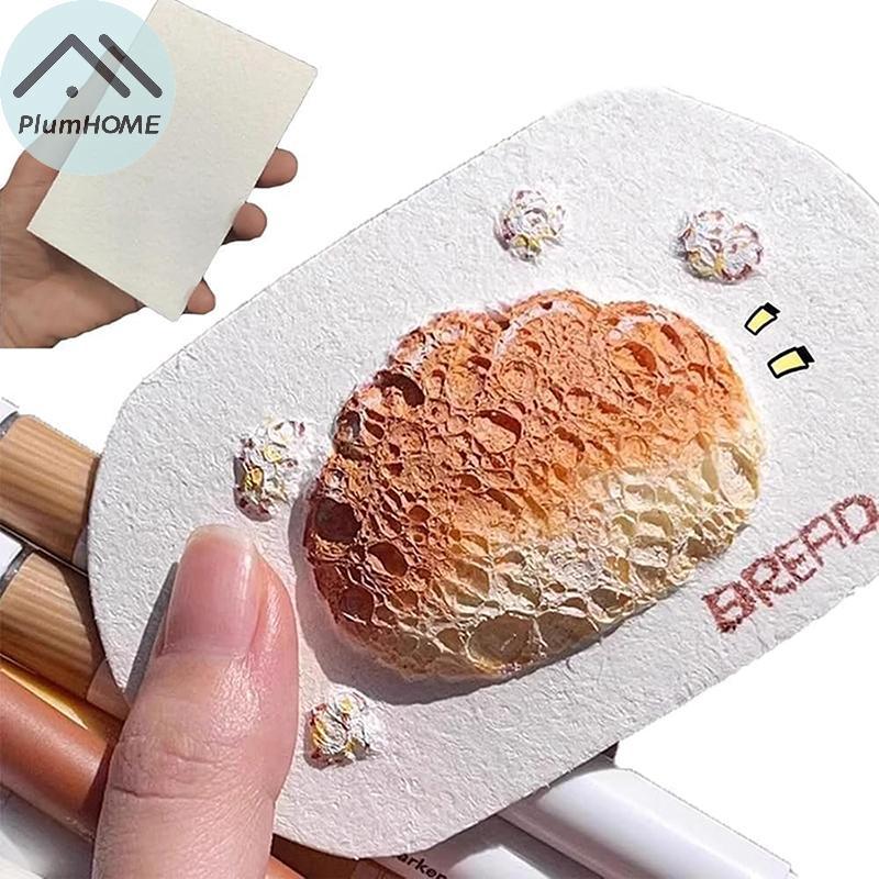 PlumHOME Magic Puffy Paint, 3D Vẽ Magic Canvas Sponge, Puffy Popcorn Vẽ Họa Tiết Bộ Tranh VN