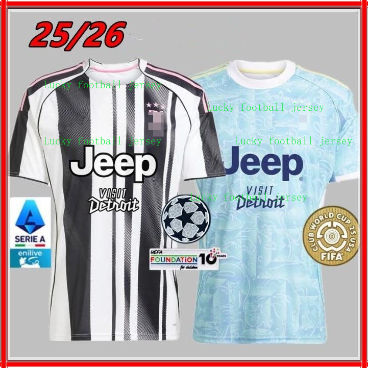 Bộ dụng cụ bóng đá sân nhà J-uv-ent-us 2025 / 26 AAA +