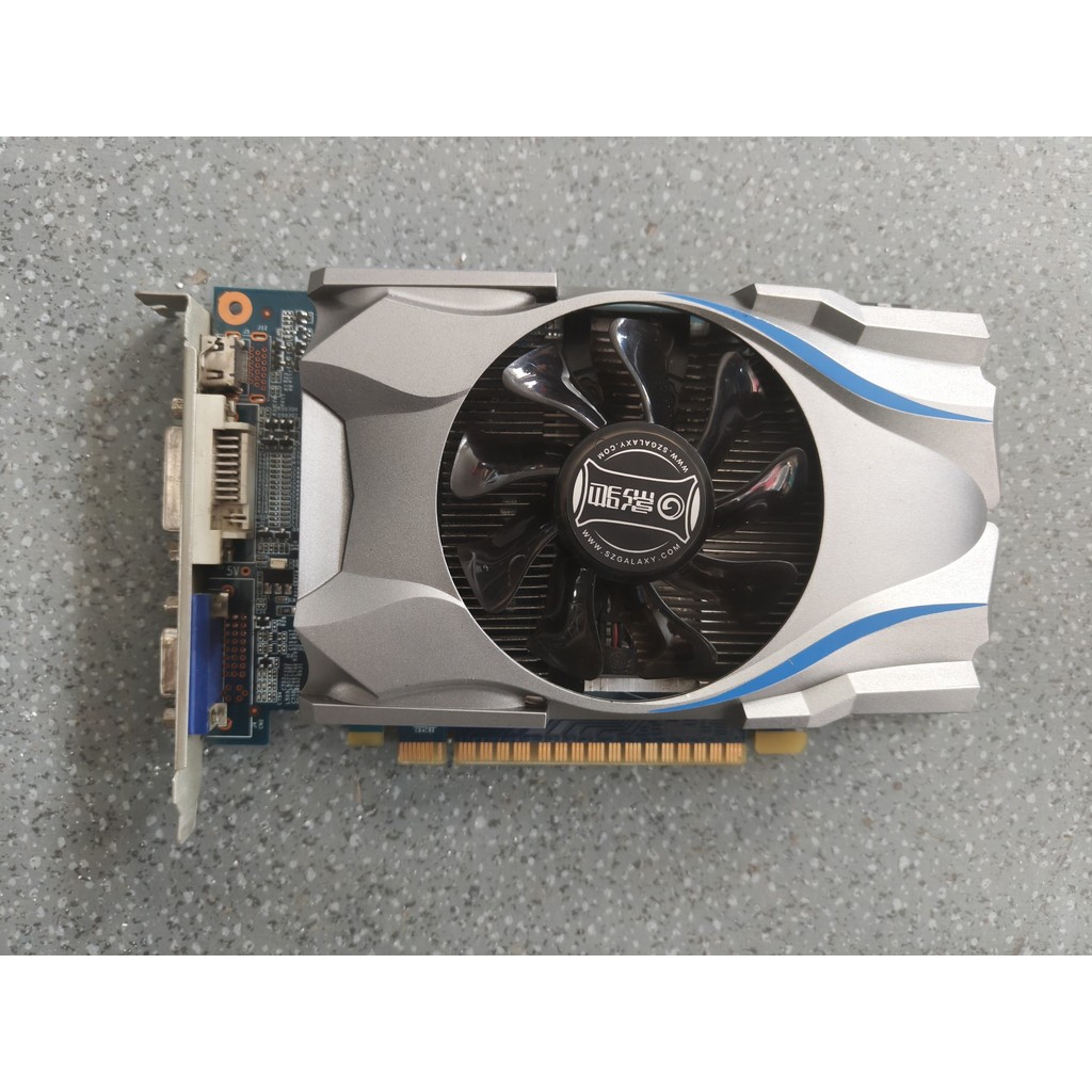 Card đồ họa GTX650 2GB Bộ nguồn 6PIN 1 x HDMI, 1 x DVI, 1 x CRT
