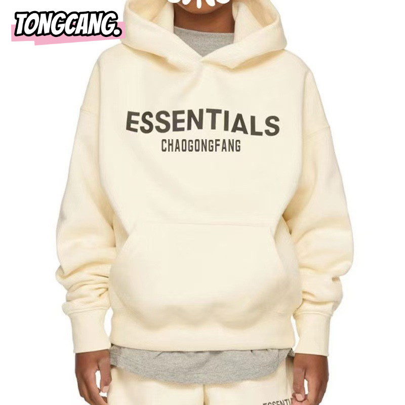 Essentials, thương hiệu quần áo trẻ em hợp thời trang, cung cấp áo len có mũ trùm đầu rộng thời tran