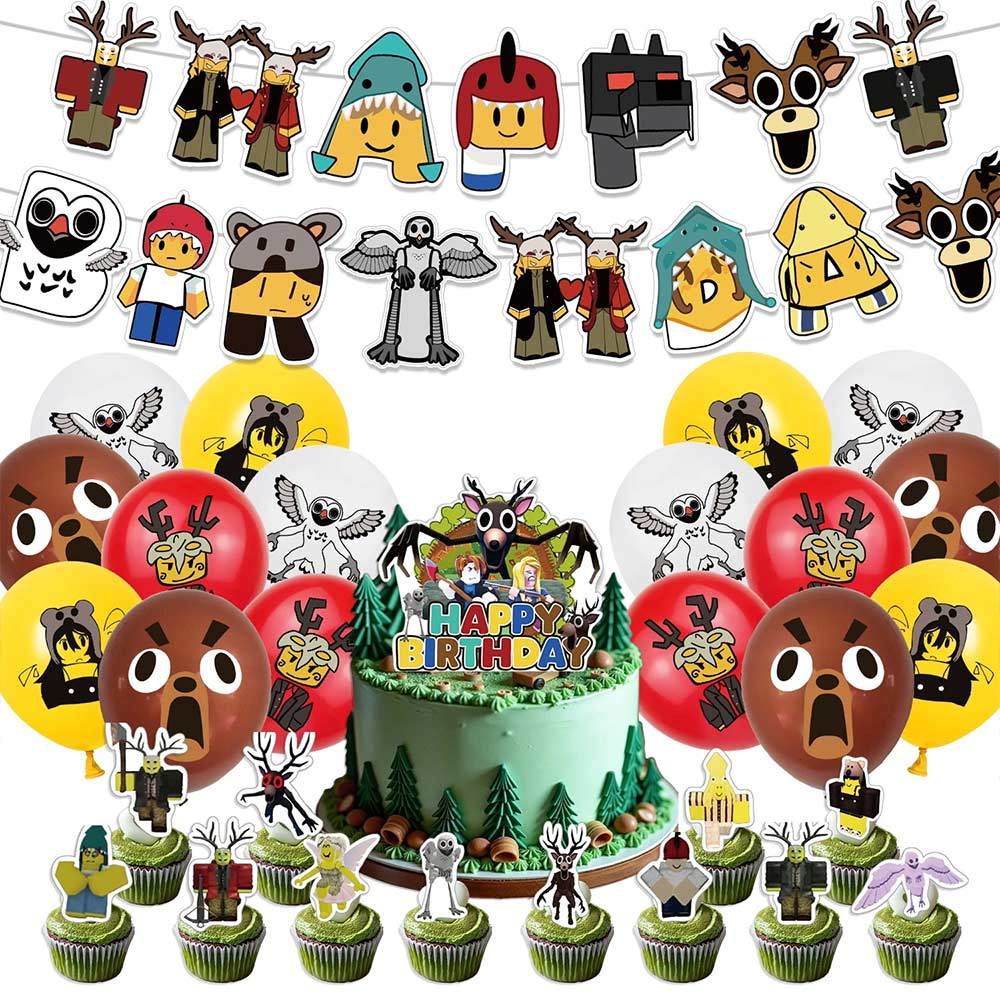 Forest 99 Night Theme Birthday Party Decoration