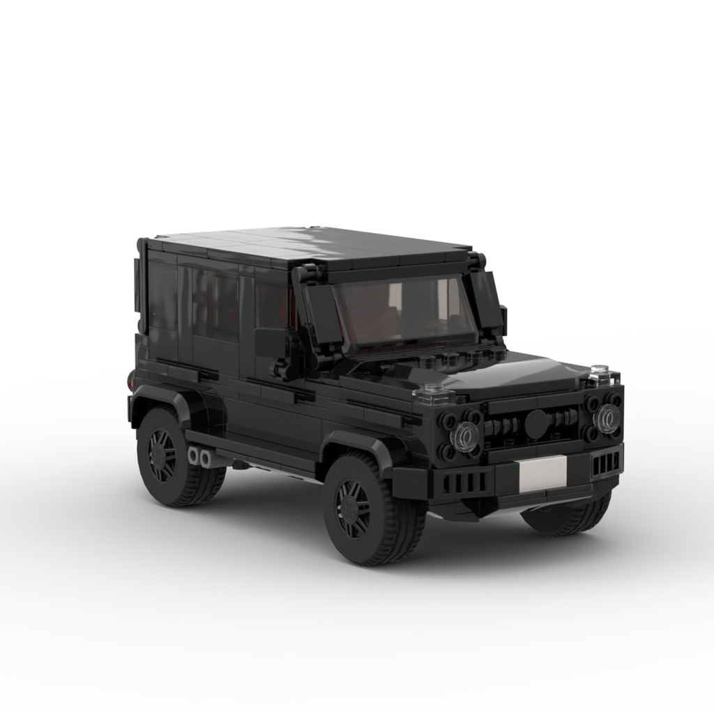 Moc Khối Xây Dựng Tương Thích Bộ Lego Mercedes-Benz Big G G63 Đen Samurai Đua Xe Tốc Độ Cổ Điển 8 Lư