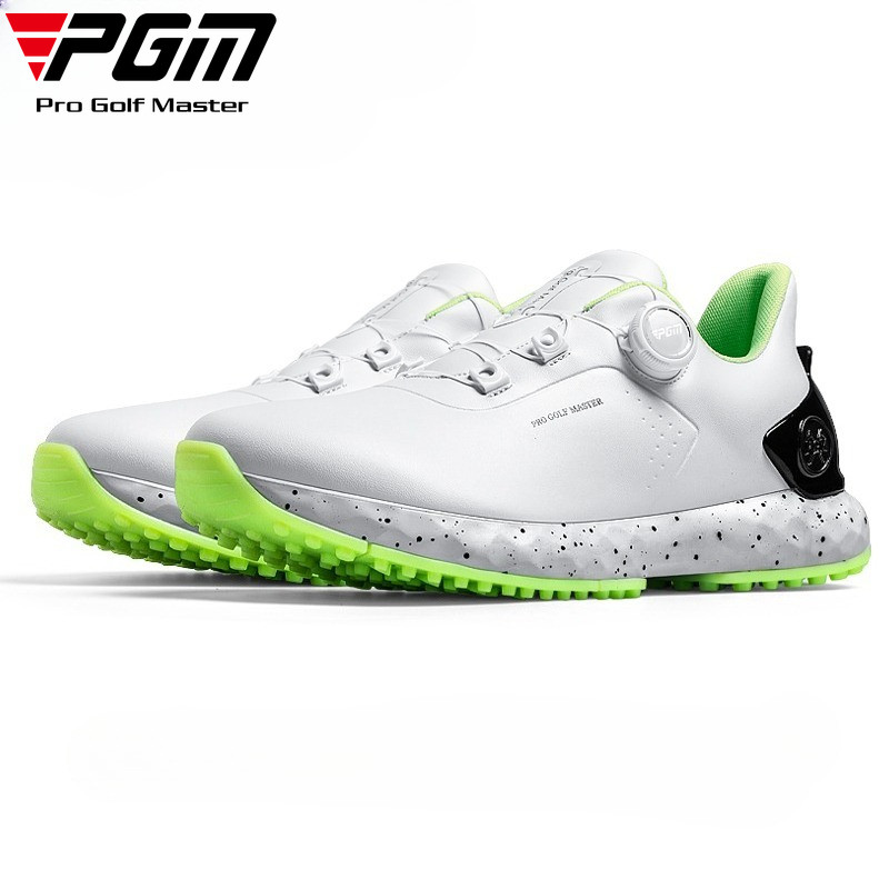PGM XZ441 Giày golf chống thấm nước nam rộng, hệ thống phù hợp BOA & đệm duy nhất, thiết kế không có