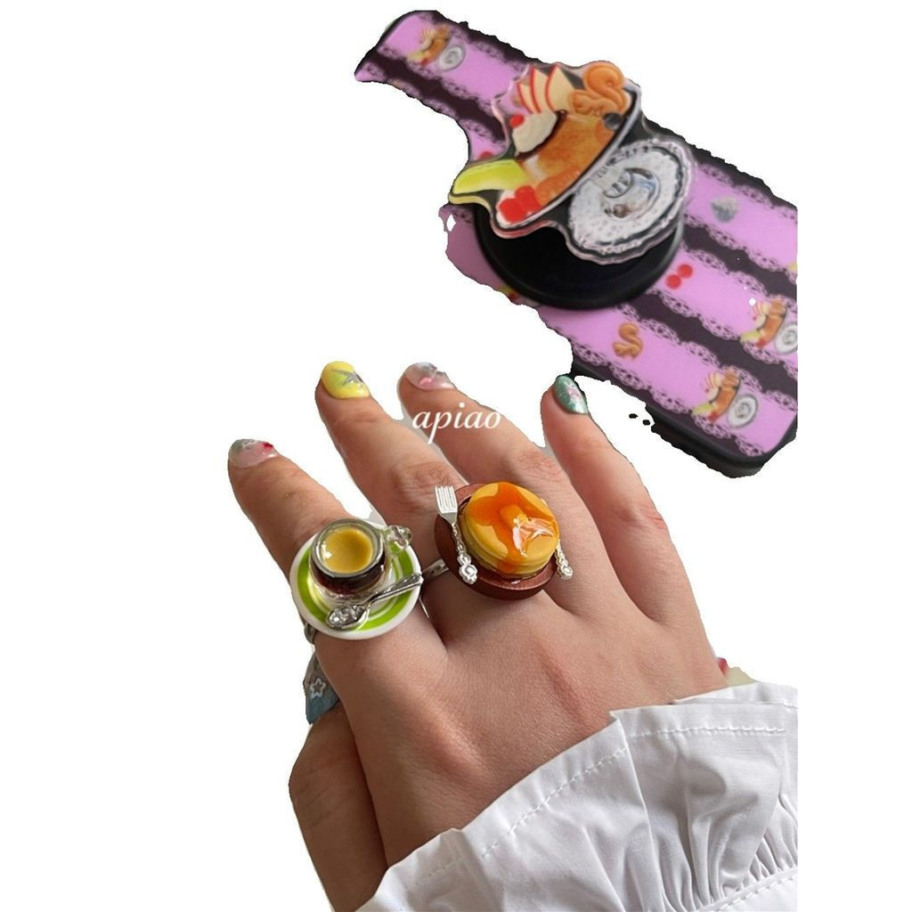 New Product#Original Handmade Enjoy Tea Vintage Style Coffee Cup&Japanese Maple Sugar Muffin Ring Ad