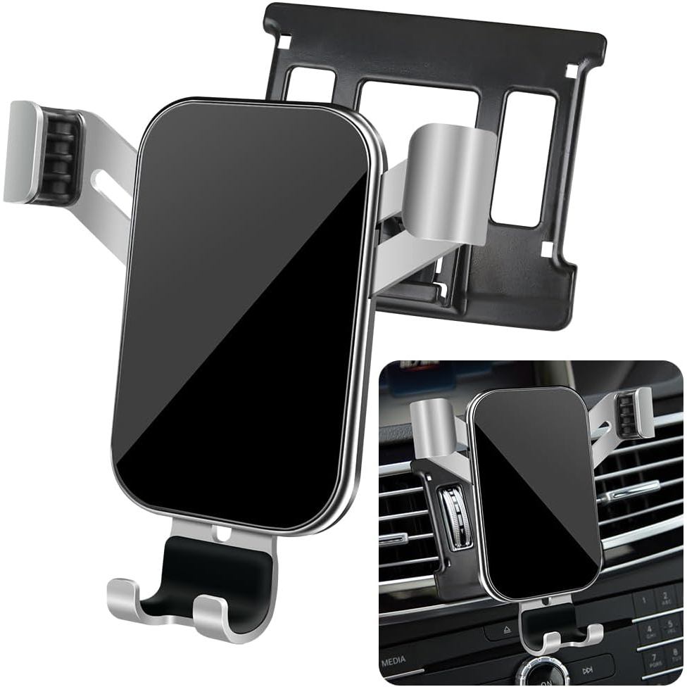 LUNQIN Giá Đỡ Điện Thoại Ô Tô Cho Xe Mercedes Benz E-Class 2014 2015 E250 E350 E400 E550 E63 AMG Phụ