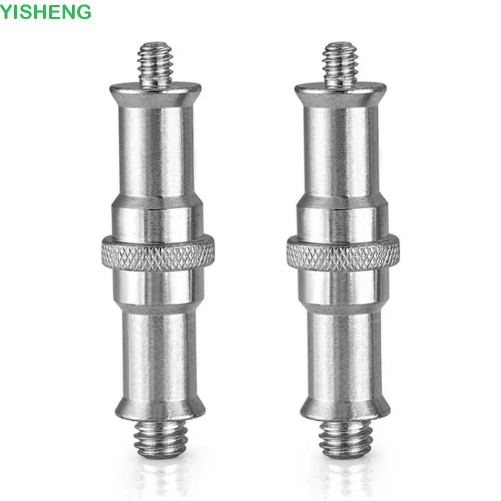 YISHENG Spigot Stud Adapter 1 / 4 '' Thread 3 / 8 '' Chủ đề cho ô Đèn flash Flash Light Tripod Photo