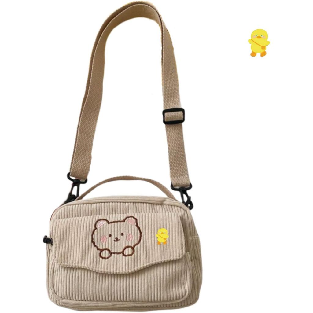 Túi đeo chéo vải nhung nhỏ dễ thương min Kawaii Ví đeo chéo nhỏ Ví Kawaii nhỏ Túi đeo chéo Kawaii