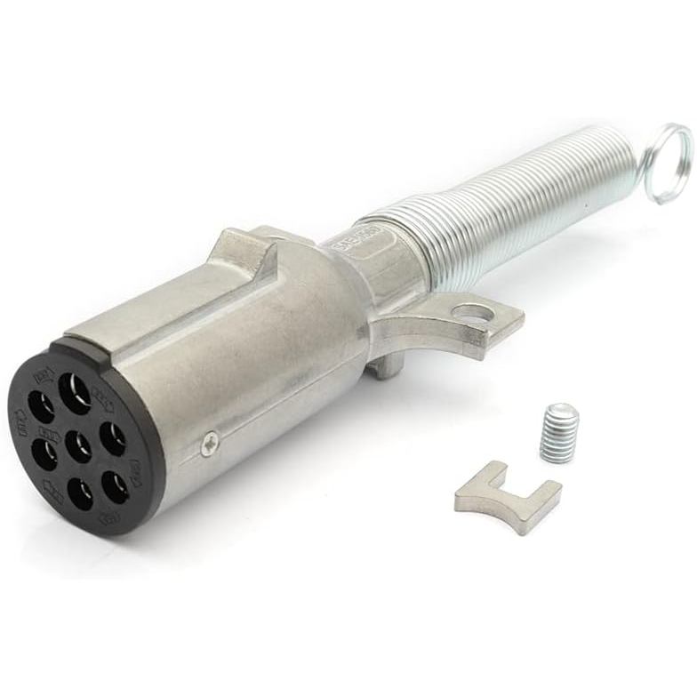 Đầu nối xe kéo tròn 7 chân hạng nặng - Phích cắm xe kéo 7 chiều - Phích cắm bán xe kéo