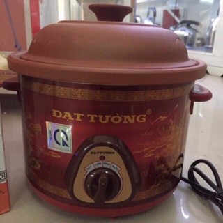 🎍Nồi nấu chậm, nồi kho cá gốm 2,5 lít Đạt Tường