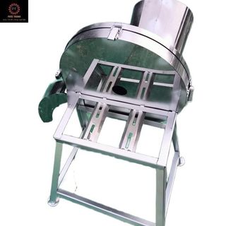 Khung Máy CỬA NGANG INOX " KHÔNG MOTOR " Thái Chuối Băm Rau Bèo, Cỏ Voi cho Motor 1.1 - 1,5 - 2 - 3KW . TẶNG dao Lỗ 24mm