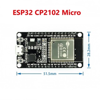 Kit ESP32 CH340 30P Wifi + Bluetooth cổng Type C, Kit ESP32 CP2102 30P Wifi cổng Micro