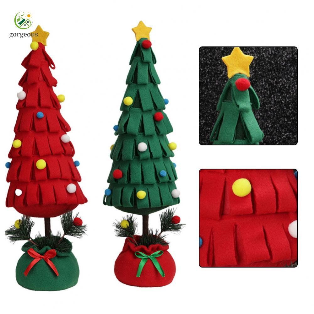 ⭐GROUS⭐Christmas Tree Ornaments Easy To Arrange Perfect For Tables Sturdy Base