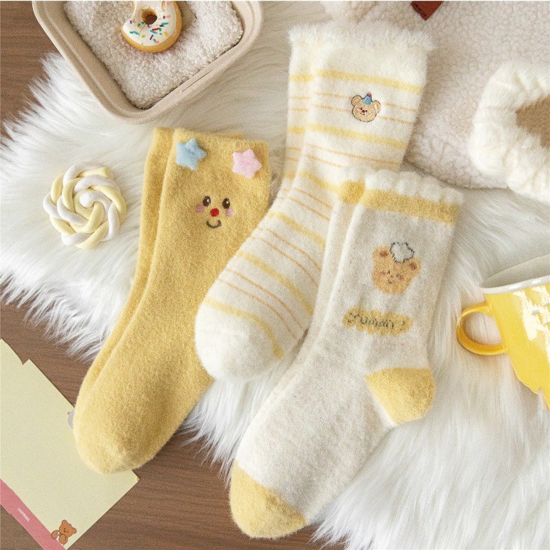 Tất Ngủ Nữ Dày Nhung Úc Ấm Áp và Mềm Mại