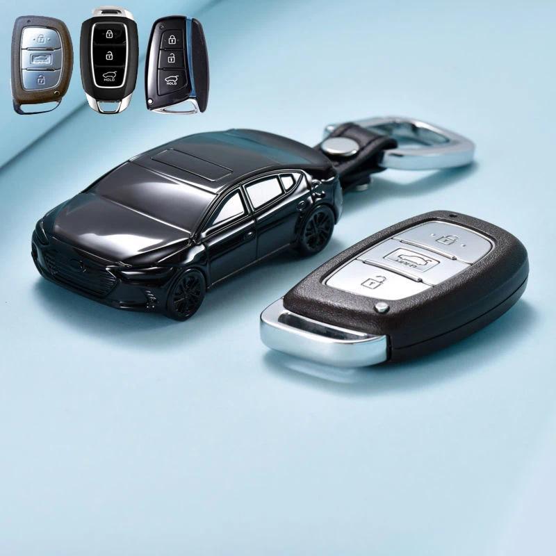 AOYEF Xe Ô Tô Mô Hình Cho Xe Hyundai Santa Fe Tucson I30 Ix35 Azera Accent Solaris Verna Encino Thôn