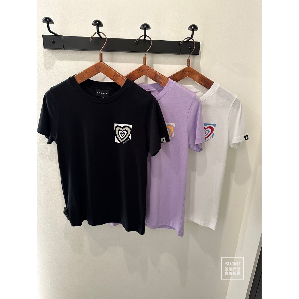 Áo thun cặp đôi in hình khủng long bằng vải Cotton Agnes B