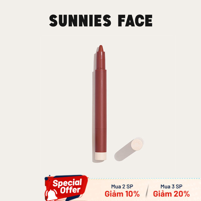 SUNNIES FACE - Bút Màu Kẻ Mắt Eye Crayon Jujube 0.8g - SF013-07 [HSD: 12/07/2026]