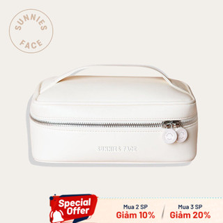  SUNNIES FACE - Túi Mỹ Phẩm Du Lịch Sunnies Travel Kit In Cream - SFP001-26 