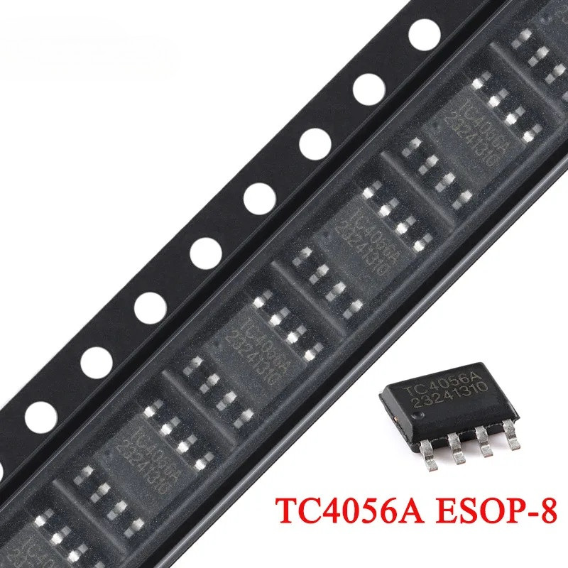 20 Cái / 1 PC TC4056A ESOP-8 TC4056 4056 4056A SOP8 1A IC Sạc Pin Lithium Tuyến Tính Tương Thích Với