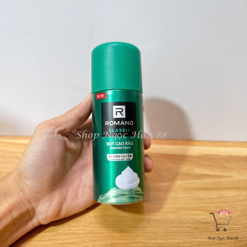 Bọt Cạo Râu Romano Classic 175ml