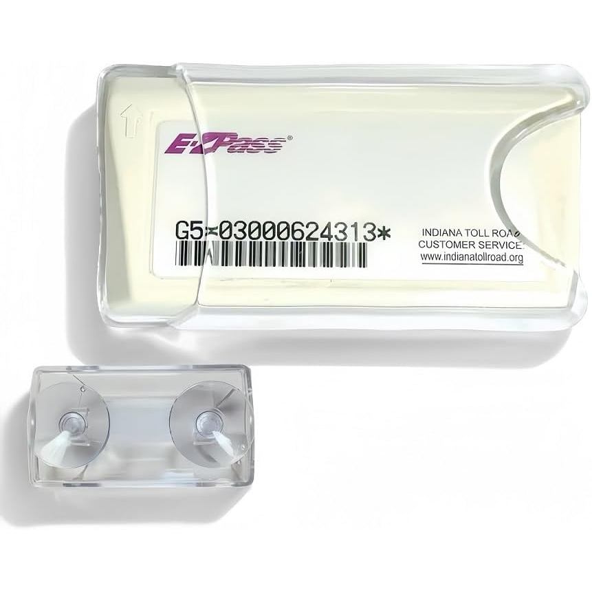Giá đỡ thẻ EZ 1 gói – Giá đỡ EZPass cho kính chắn gió có giá đỡ hút, chỉ phù hợp với EZ Pass Mini / IPass (3.7 "x 1.9"), Yêu cầu loại bỏ Ezpass Velcro chính hãng