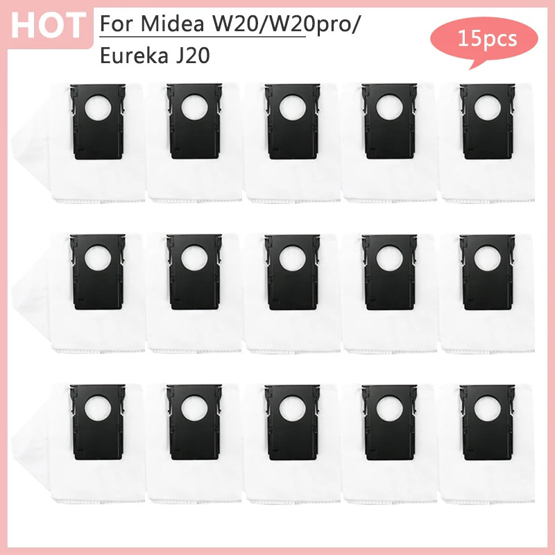 Dành Cho Midea W20 W20pro Eureka J20 Phụ Tùng Túi Bụi Quét Robot Hút Bụi Túi Rác Phụ Kiện Nhà