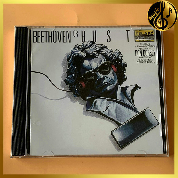 TELARC Beethoven or Bust DORSEY,DON and BEETHOVEN,LUDWIG VAN [Sealed] Brand New CLVN