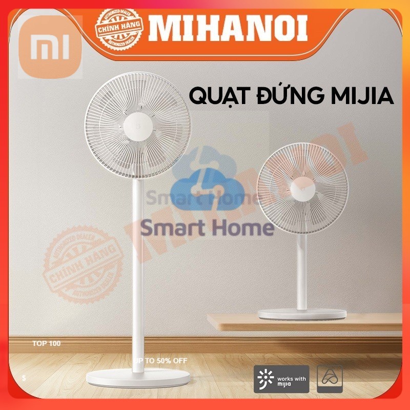 Quạt đứng thông minh Xiaomi Smart Standing Fan JLLDS01DM -1C (2 Lite) -Thay đổi độ cao