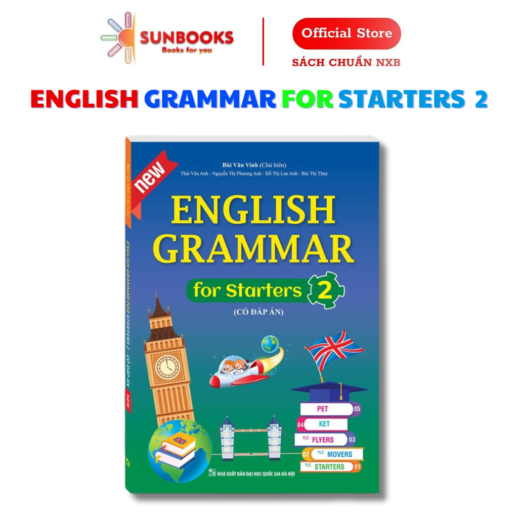 Sách - English grammar for Starters 2 (có đáp án)