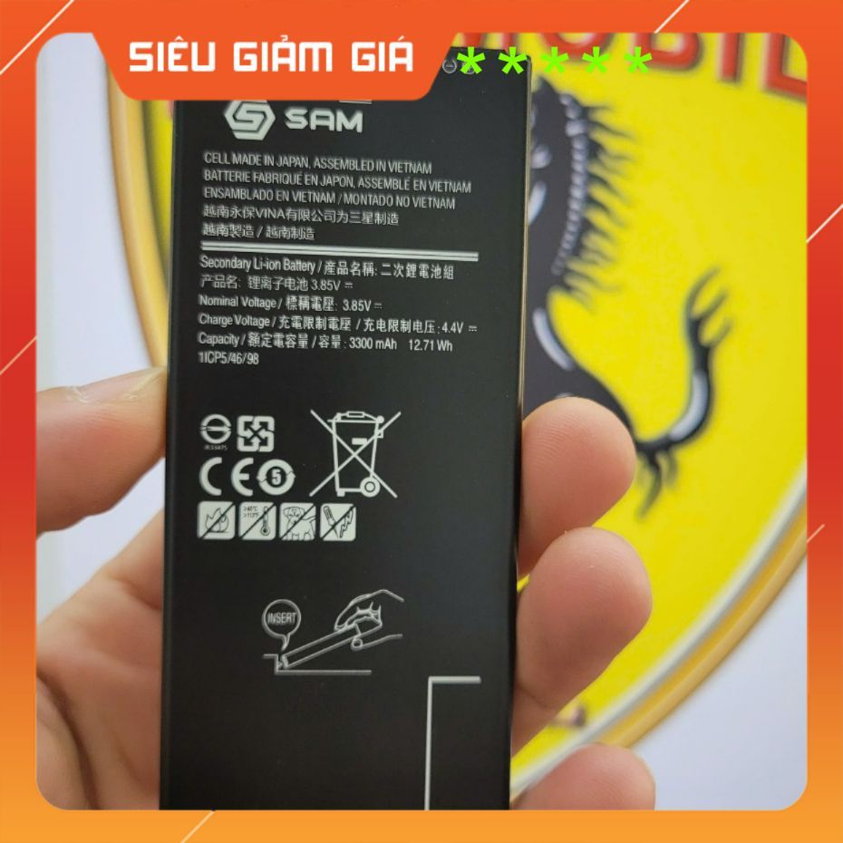 Pin ZIN SS J7 Prime / G610 / J6 Plus / J610 / J4 Plus (bảo hành 3 tháng)