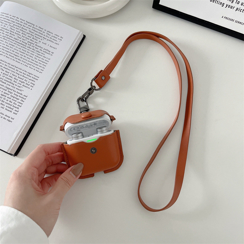 Thích hợp cho B & W BOWAWAWAJIN Pi5 Vỏ bảo vệ tai nghe Bluetooth BOWAWAJIN Pi5S2 Vỏ tai nghe Dây da 