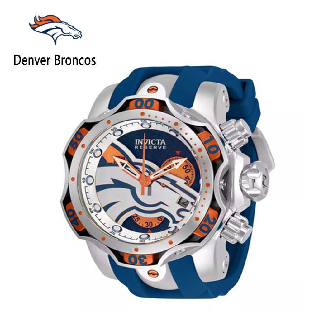 [Bán chạy] Đồng hồ thời trang INVICTA (NFL) Logo đội bóng bầu dục quốc gia 32