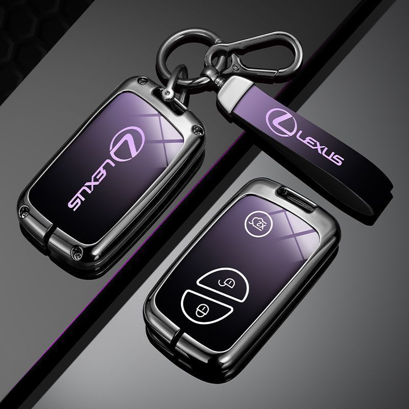 Thích hợp cho vỏ chìa khóa Lexus Phong cách cũ rx270 ES240 GX460 IS250 LX570 Vỏ chìa khóa hợp kim Vỏ