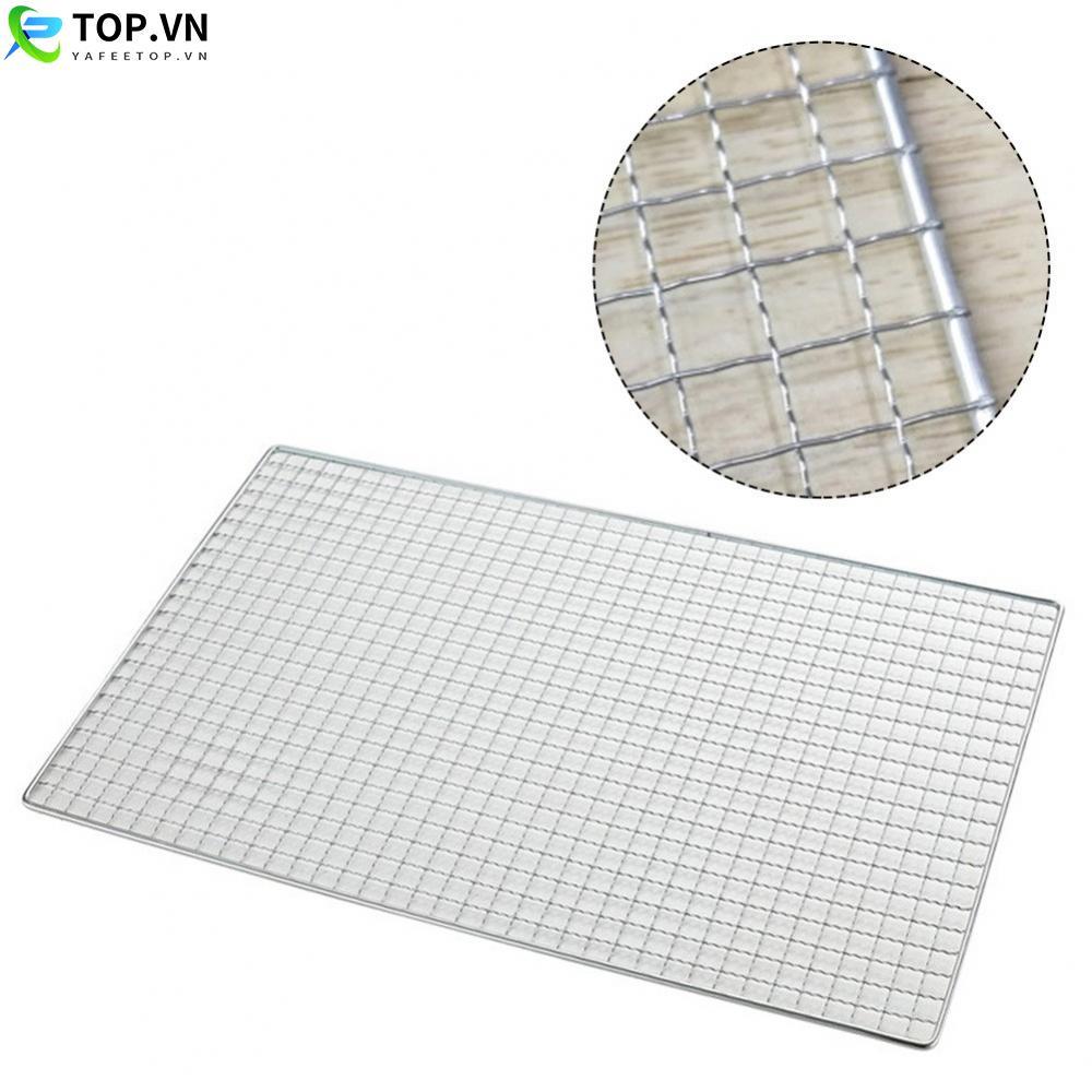 Durable Stainless Steel Mesh BBQ Grate for Grilling on For Japanese Korean Grill
